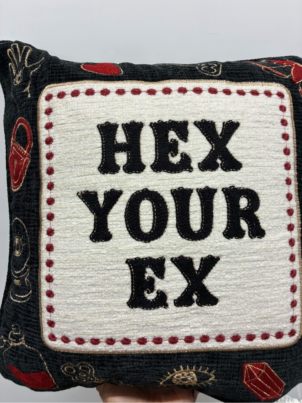“Hex your Ex” Celestial decorative pillow